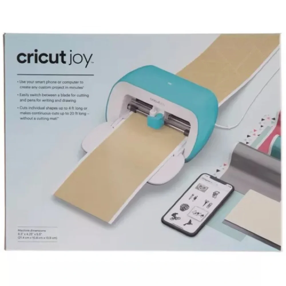 NEW without box Cricut Joy™ in Teal and White + Essentials Bundle - Picture 3 of 11